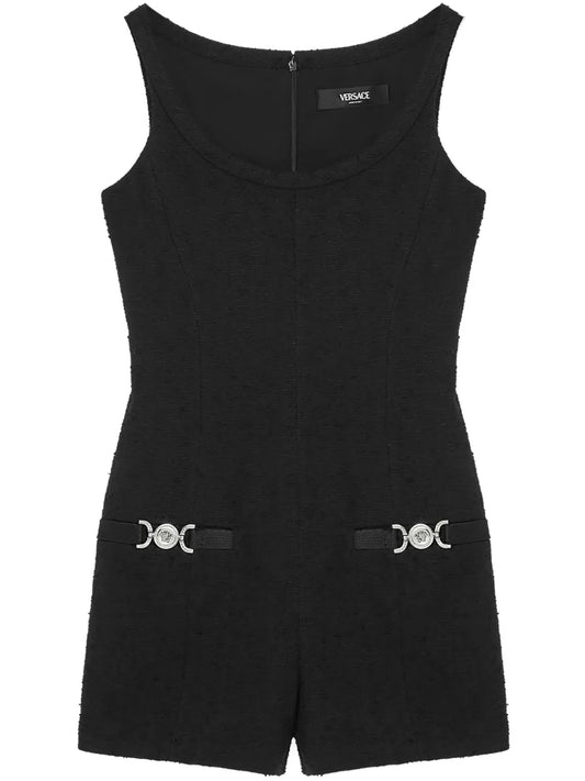 Medusa '95 Tweed Mini Jumpsuit