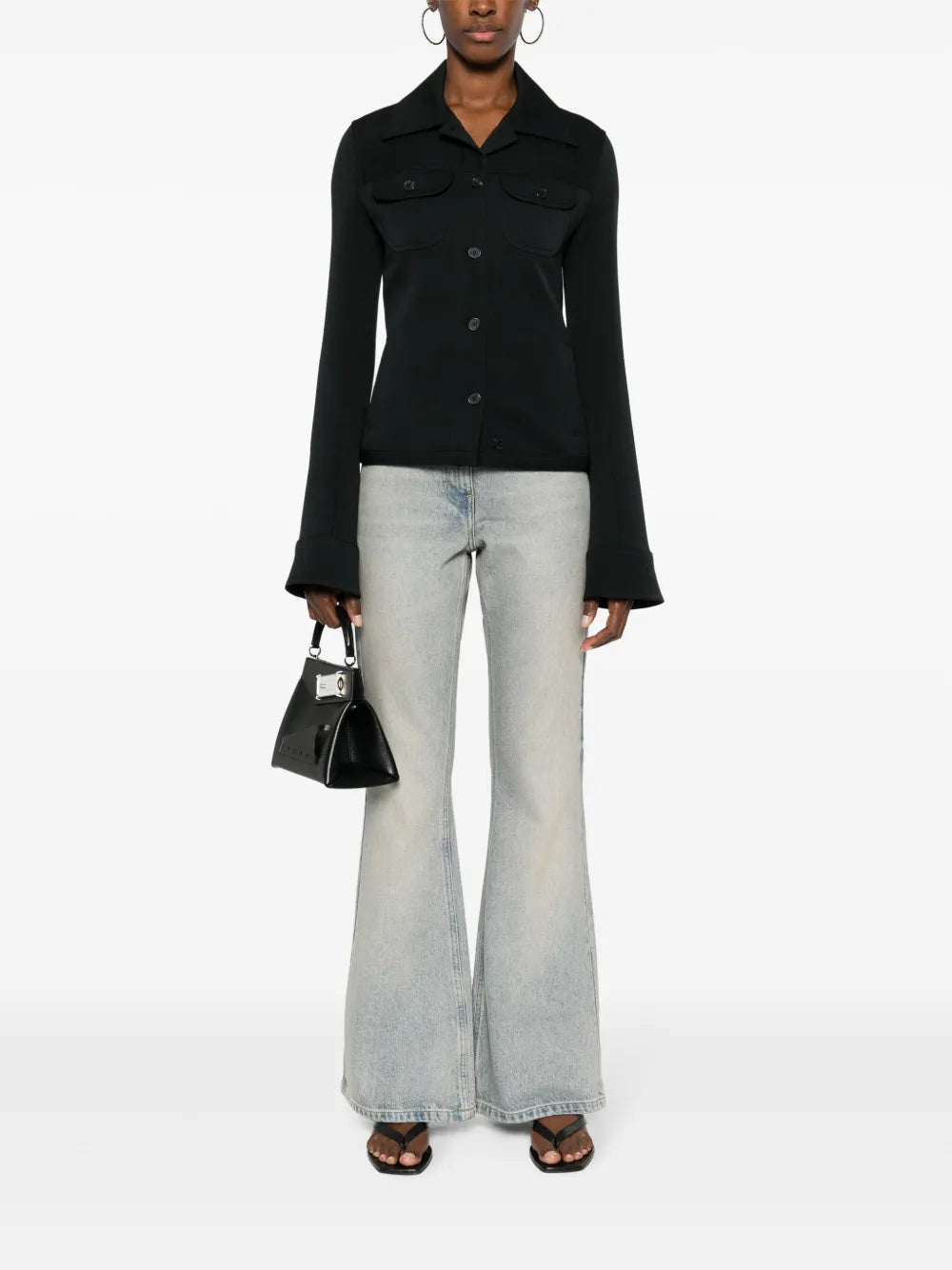 Bootcut Cotton Jeans