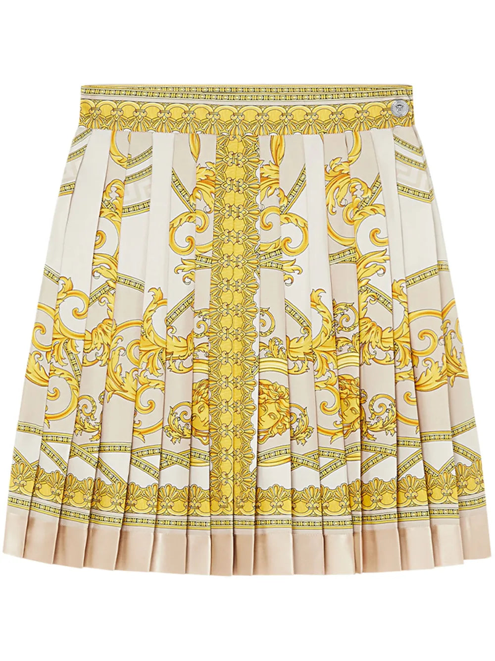 La Coupe Des Dieux Pleated Silk Skirt