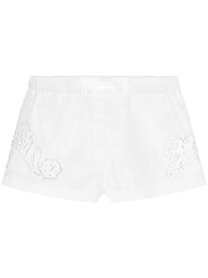 Sangallo-Embroidered Boxer Shorts