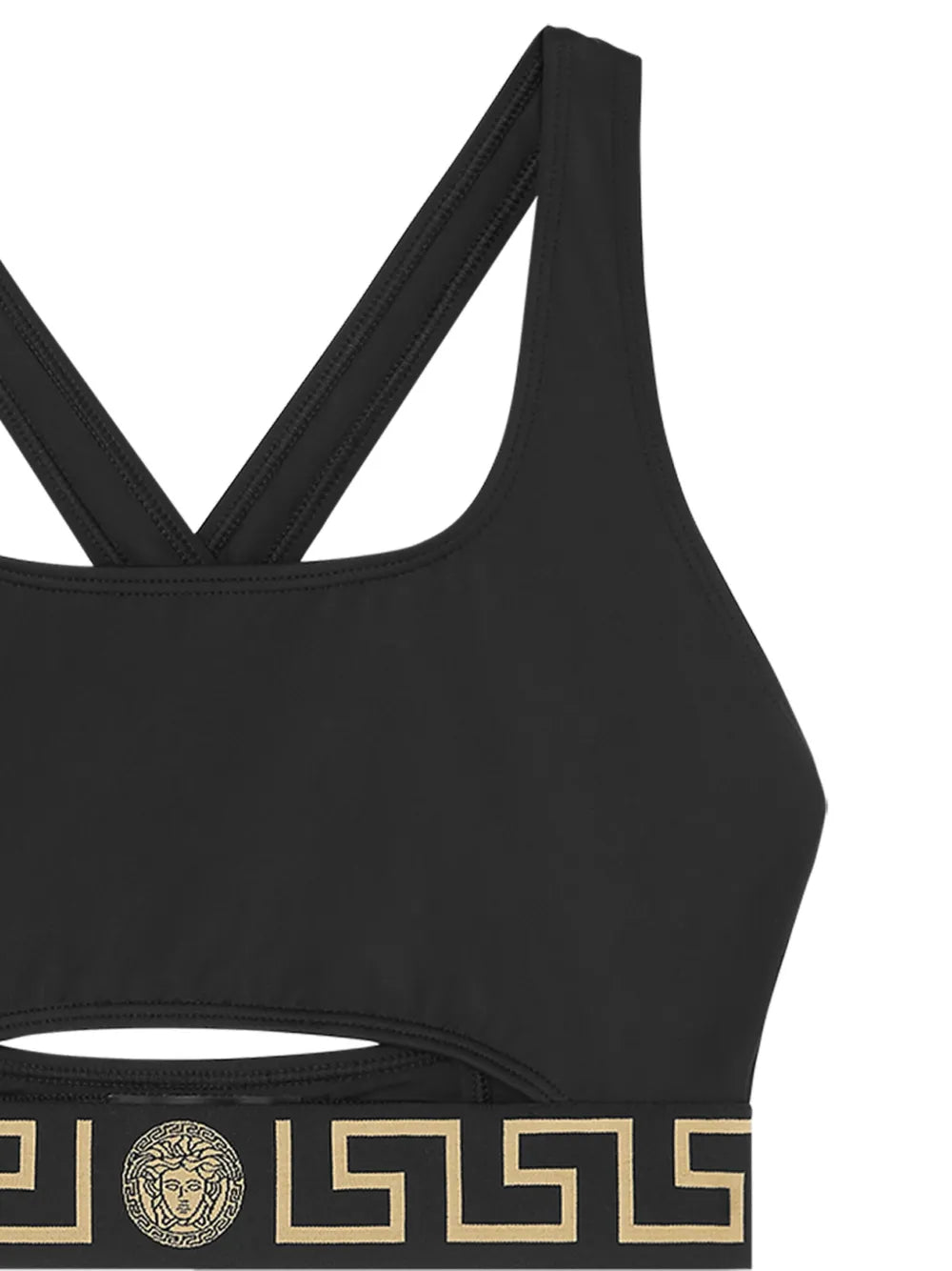Greca Border Bikini Top