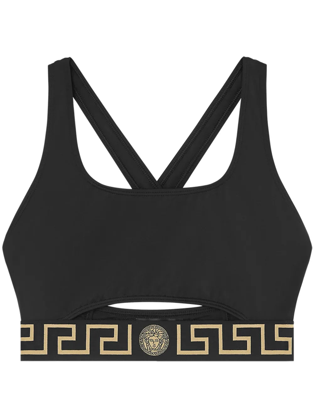 Greca Border Bikini Top