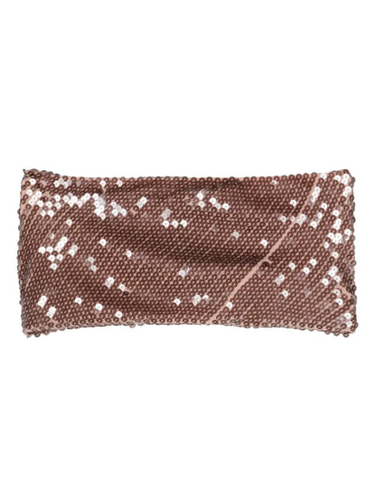 Sequinned Bandeau Top
