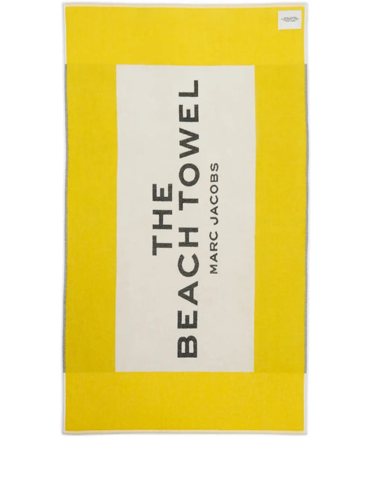 Logo-Print Cotton Towel