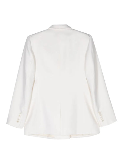 Tom Ford Womens Double Breasted Jacket In White