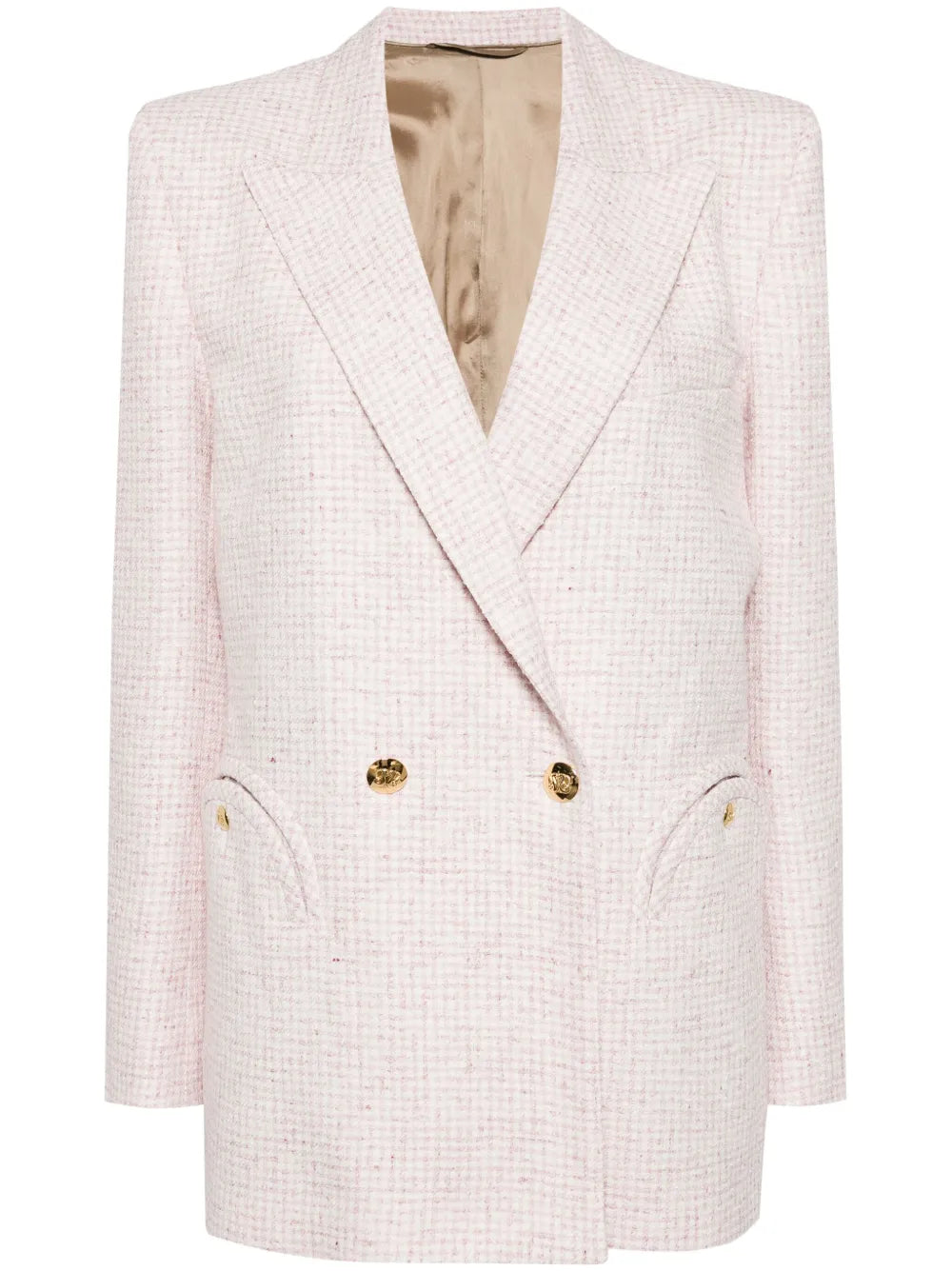Panakeia Everynight Houndstooth Blazer