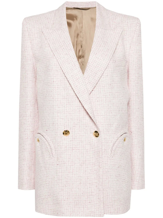 Panakeia Everynight Houndstooth Blazer