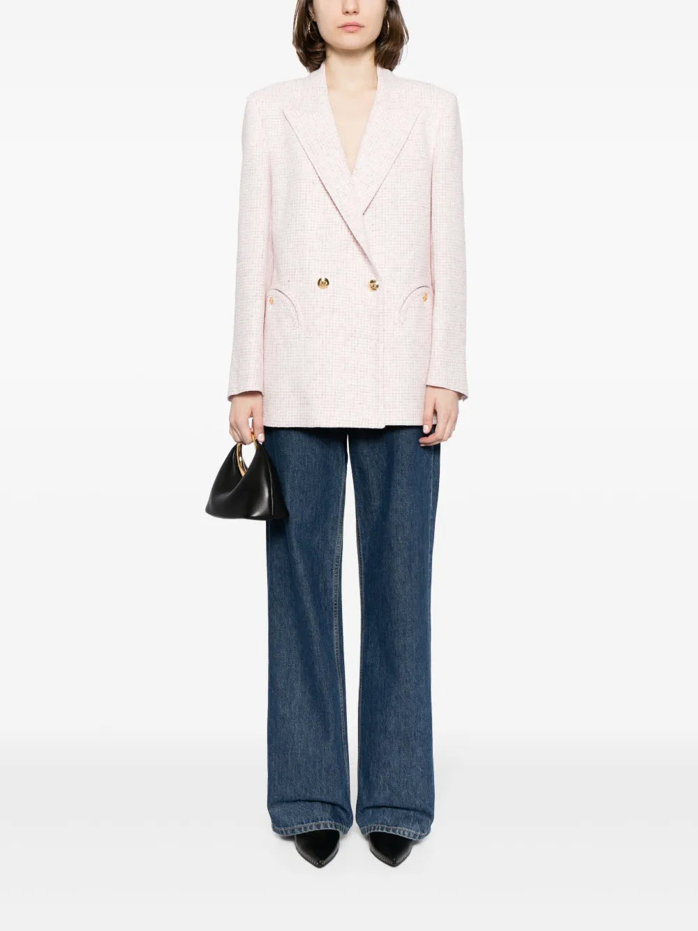 Panakeia Everynight Houndstooth Blazer