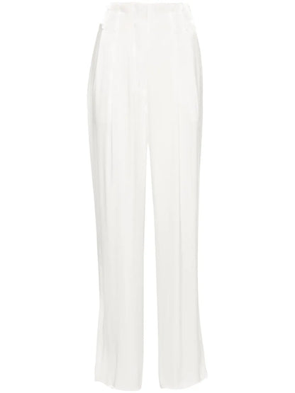 Pleated Palazzo Pants