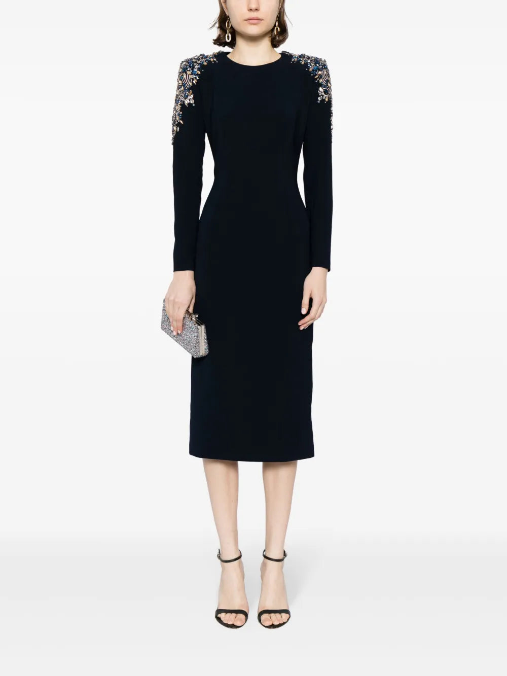 Martini Drop Crystal-Embellished Dress