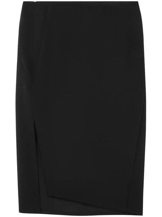 Asymmetric Pencil Skirt