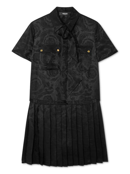 Barocco Lavalli�Re Pleated Mini Dress
