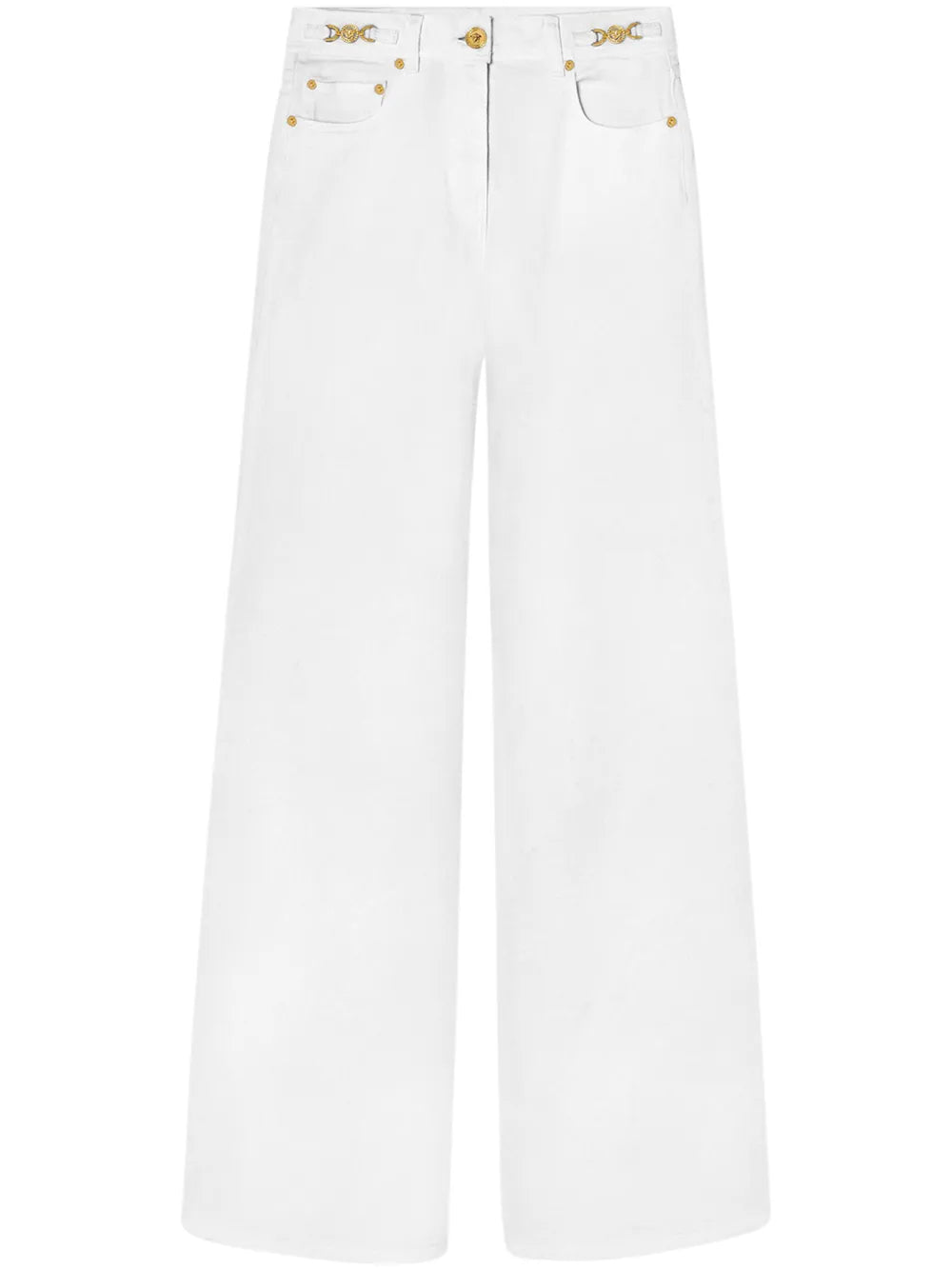 Mid-Rise Flared Jeans