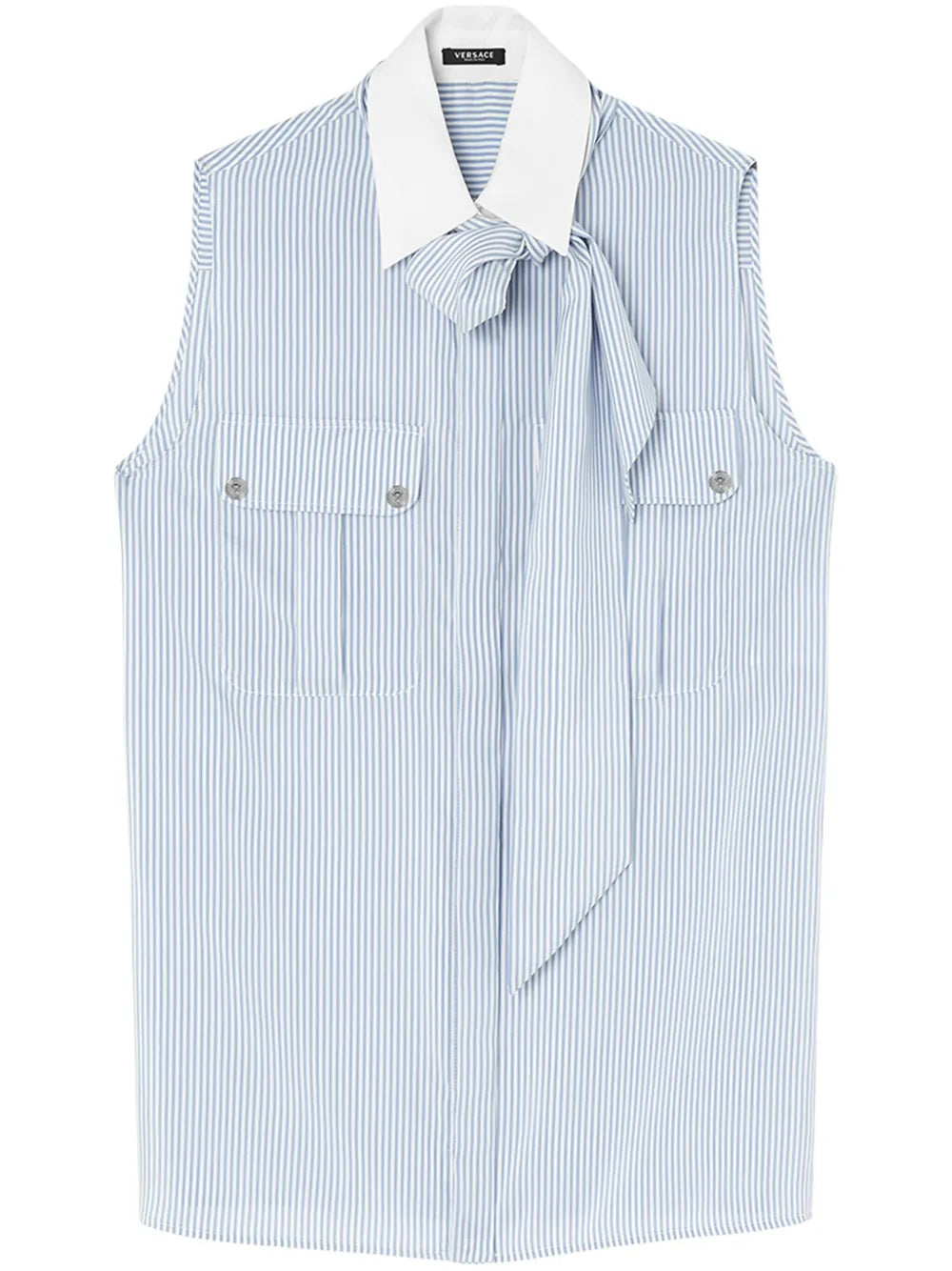 Lavalli�Re Striped Silk Blouse