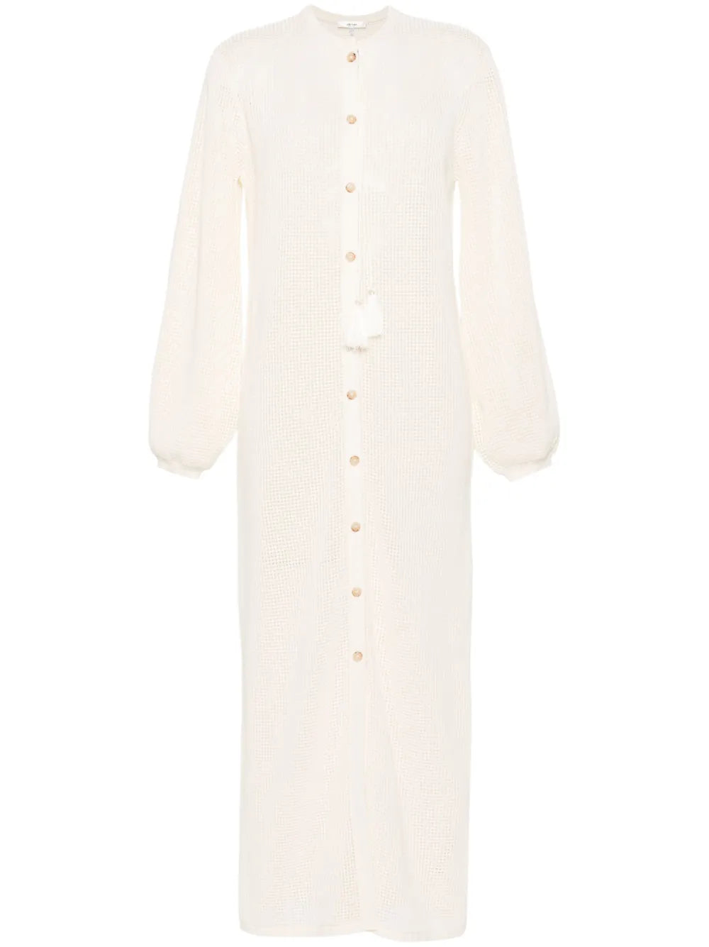 Crochet-Knit Maxi Kaftan