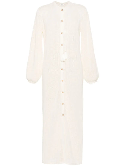 Crochet-Knit Maxi Kaftan