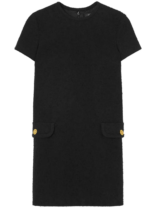 Tweed Shift Mini Dress