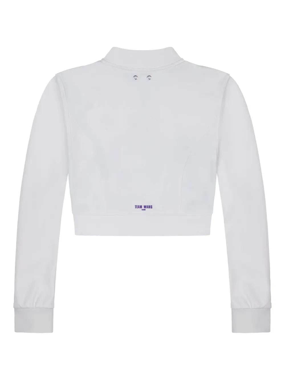 Logo-Print Cropped Track Jacket