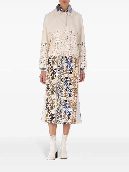 Atira Organic Cotton Midi Skirt