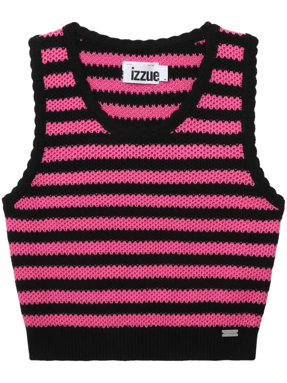 Knitted Striped Cotton Top