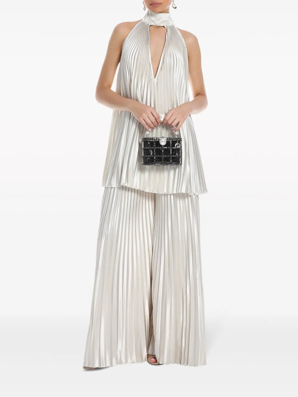 Opera Mini Pleated Blouse