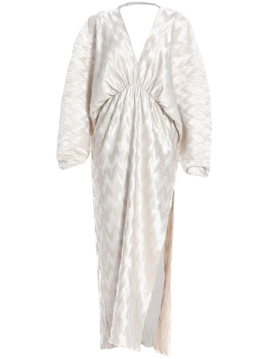 Riviera Chevron Gown Dress