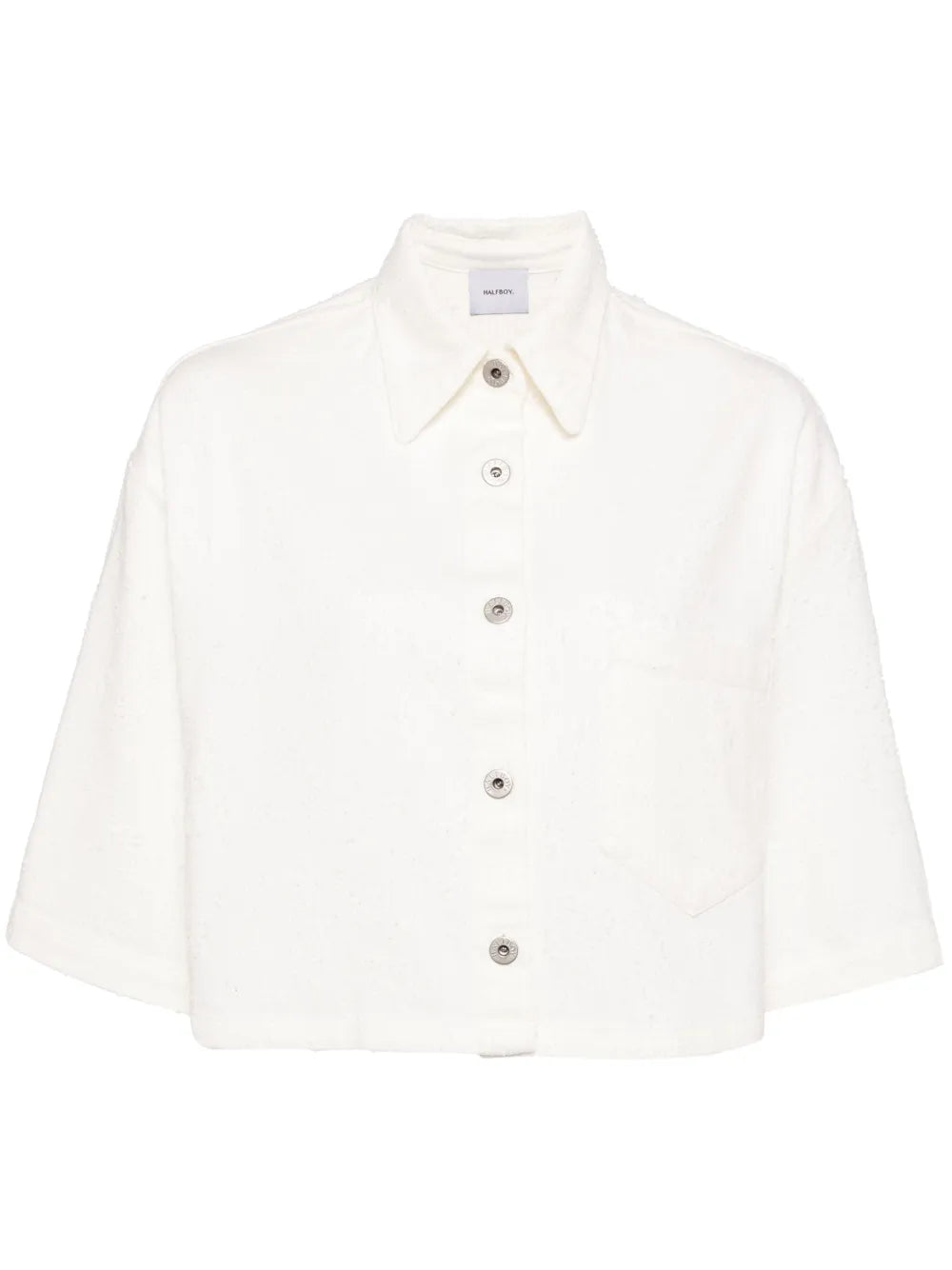 Cropped Cotton Shirt