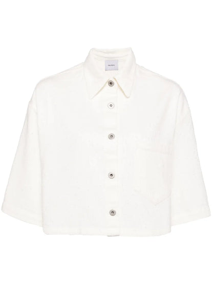 Cropped Cotton Shirt