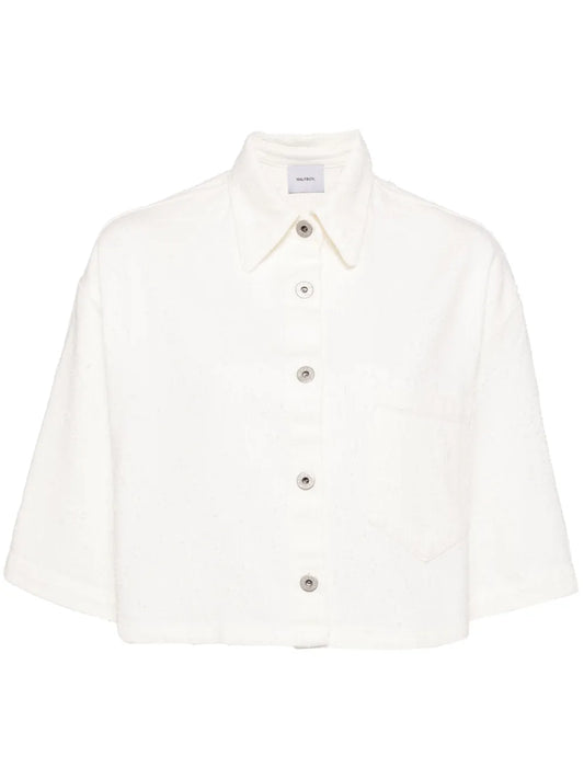 Cropped Cotton Shirt