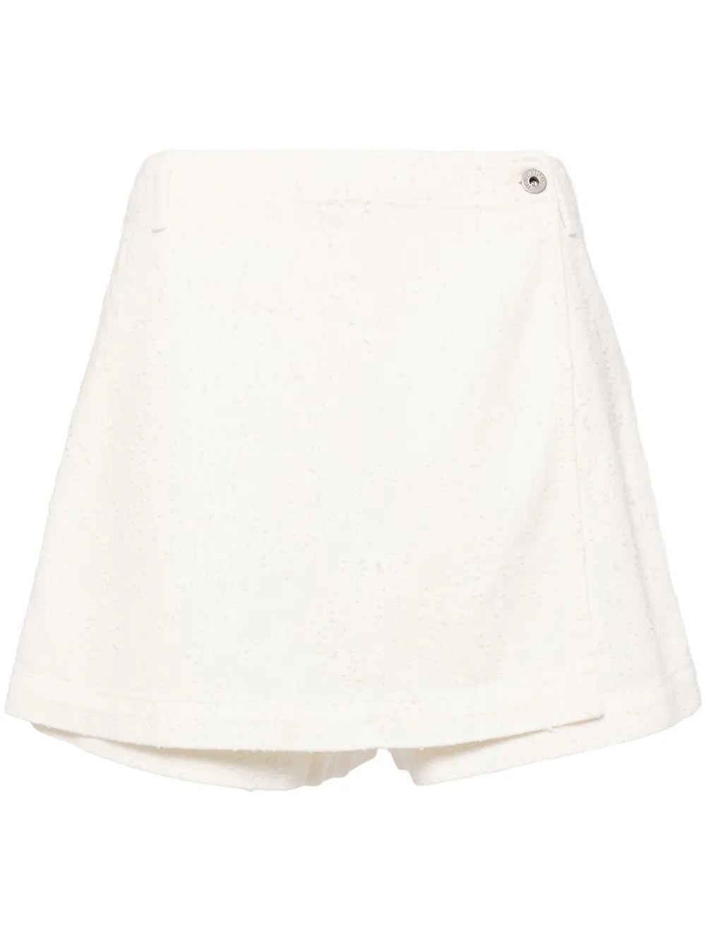 Logo-Patch Cotton Skorts
