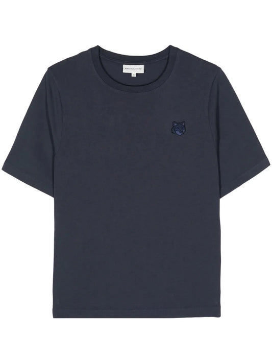 Fox-Appliqué Cotton T-Shirt