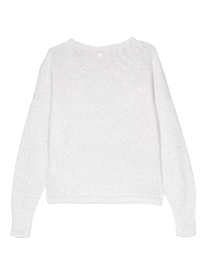 Sequin-Embellished Jumper