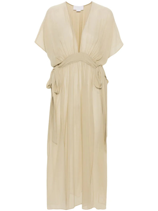 Draped Maxi Dress