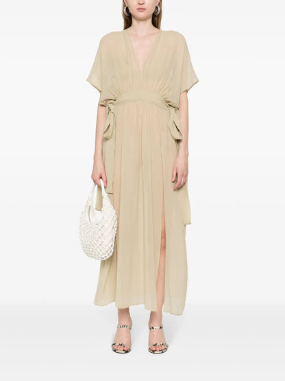 Draped Maxi Dress