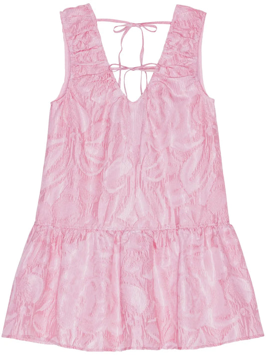 Patterned Sleeveless Dress