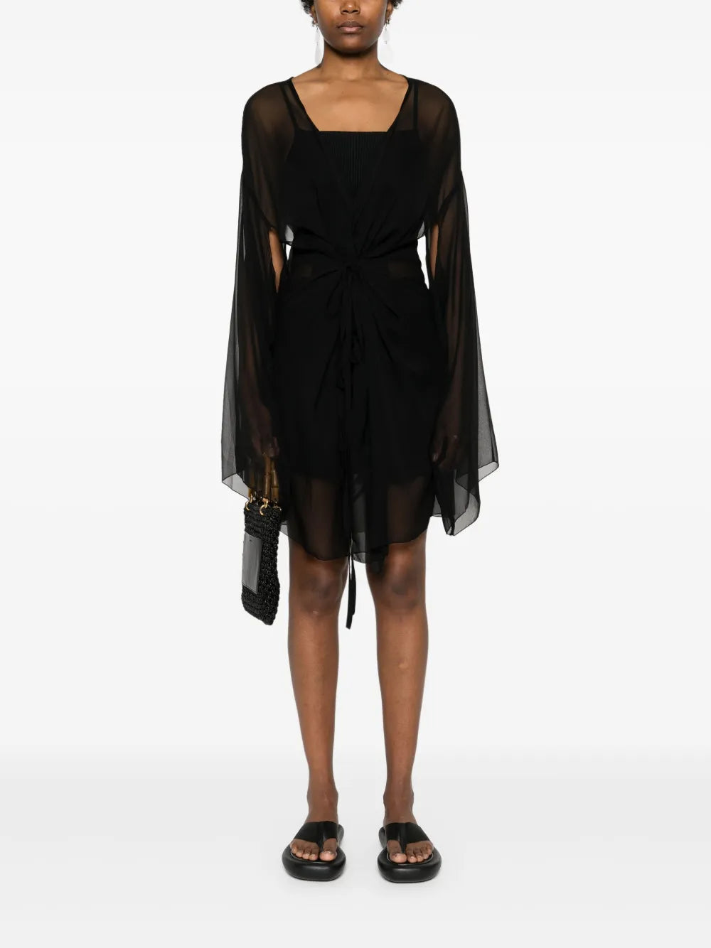 Corded-Lace Lightweight Coat