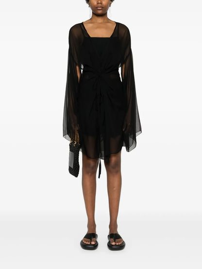 Corded-Lace Lightweight Coat