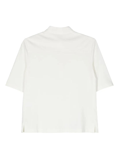 Platy Short-Sleeve Polo Top