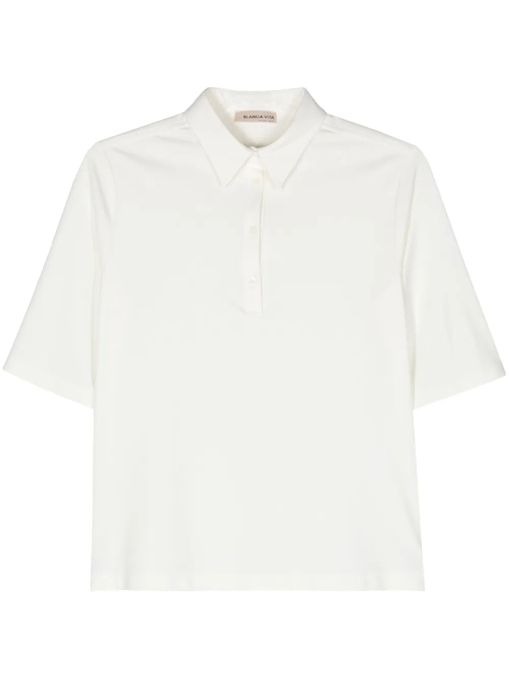 Platy Short-Sleeve Polo Top