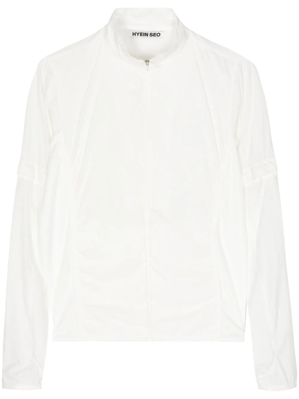 Mock-Neck Zip-Up Jacket