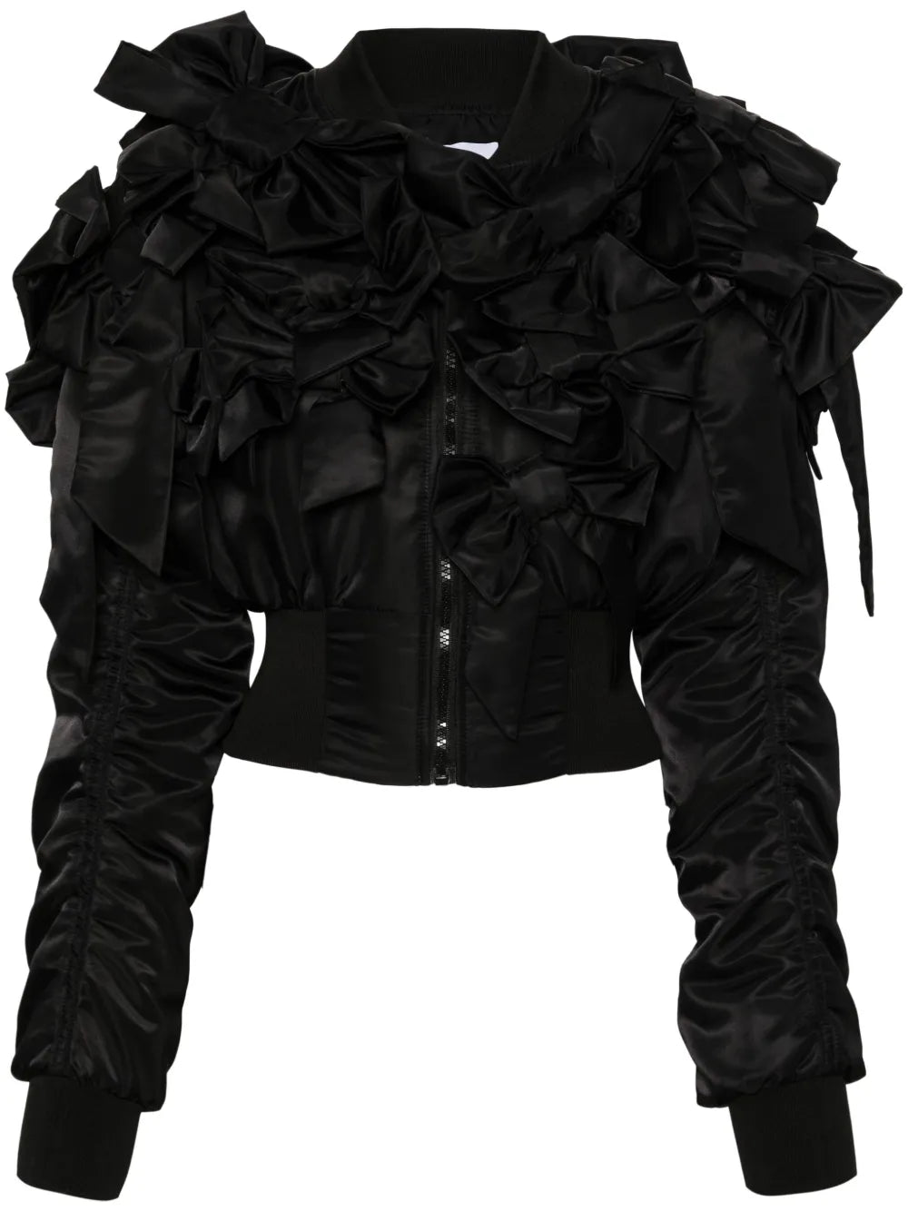 Bow Bouquet Bomber Jacket