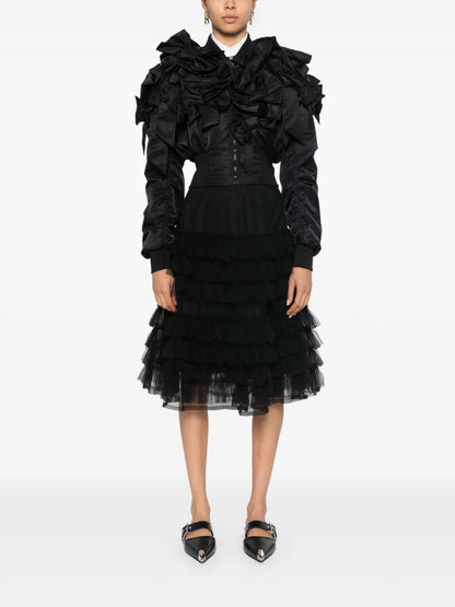 Bow Bouquet Bomber Jacket