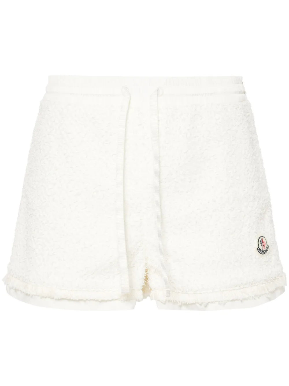Logo-Patch Tweed Shorts