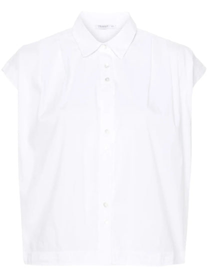 Sleeveless Darted Blouse