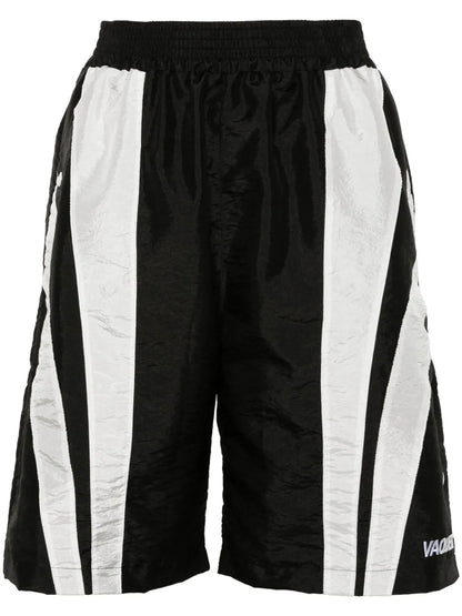 Winderbreaker Embroidered-Logo Shorts