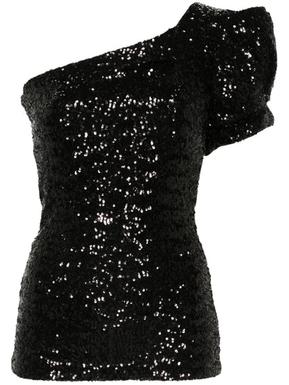 Ocha Sequin Embellished Top