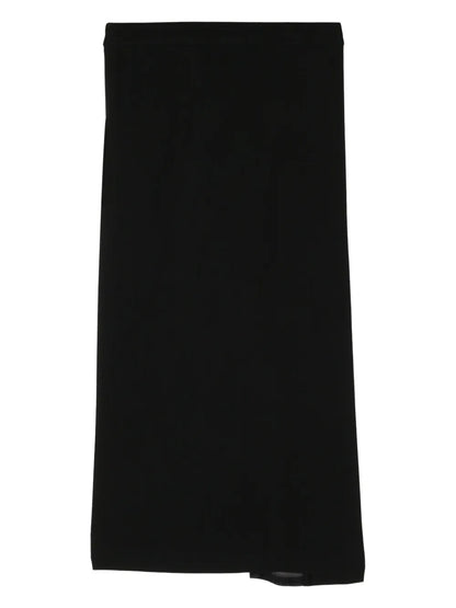 Pleated Midi Skirt