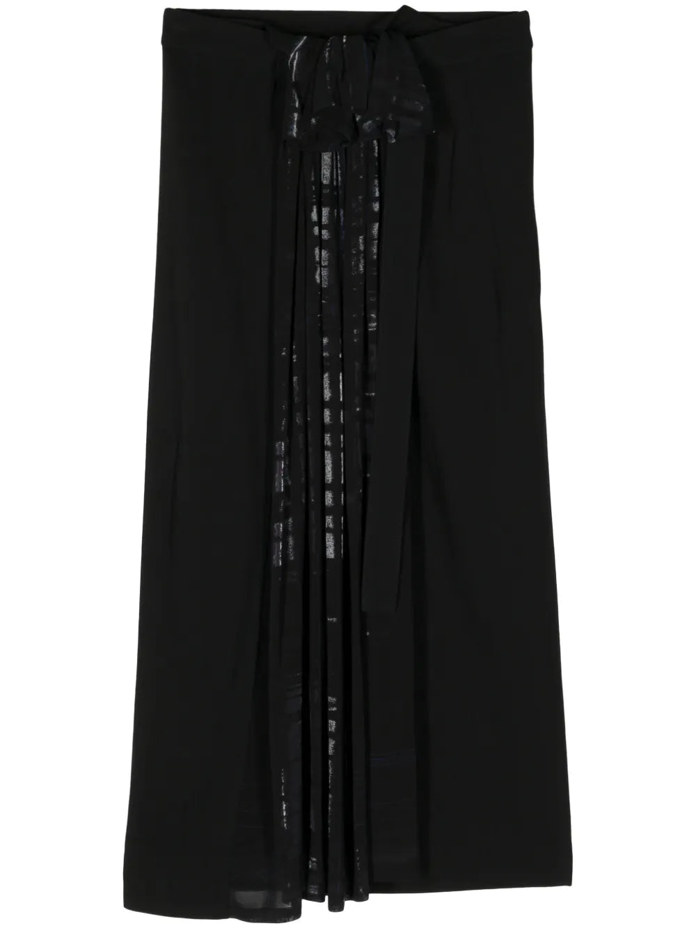 Pleated Midi Skirt