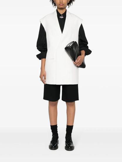 V-Neck Oversized Gilet