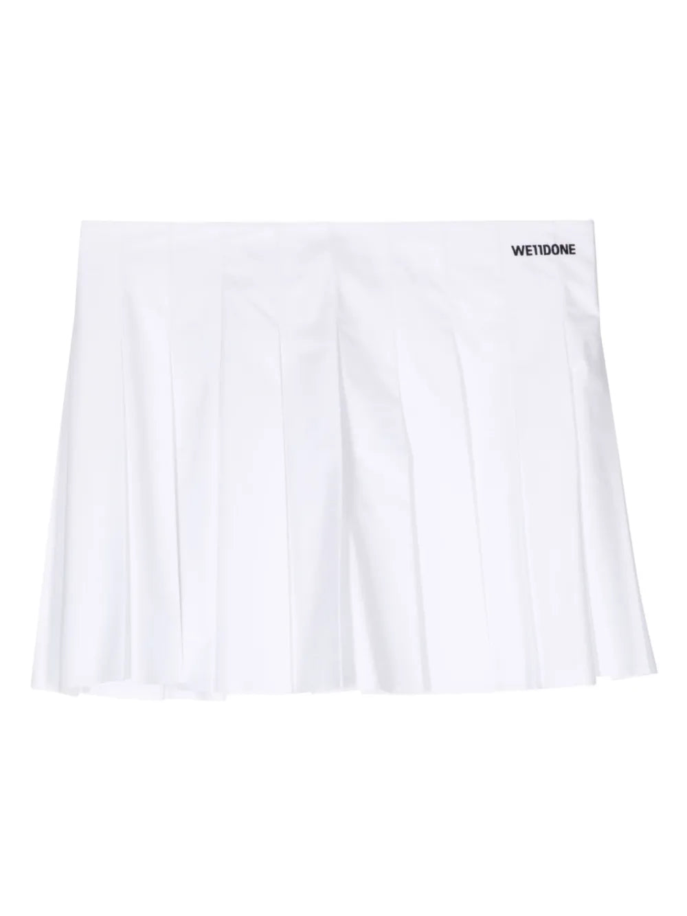 Pleated Cotton Skirt